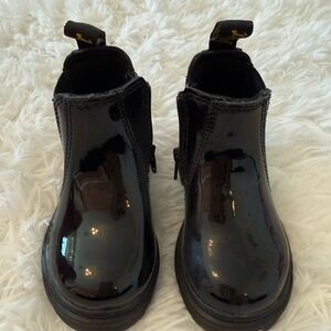 Dr. Martens Black Kids Boots